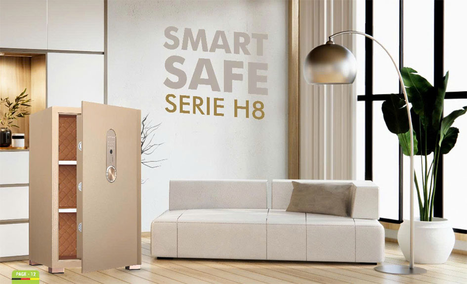 Két Sắt Thông Minh Kassler KL-75H8 Gold Sand