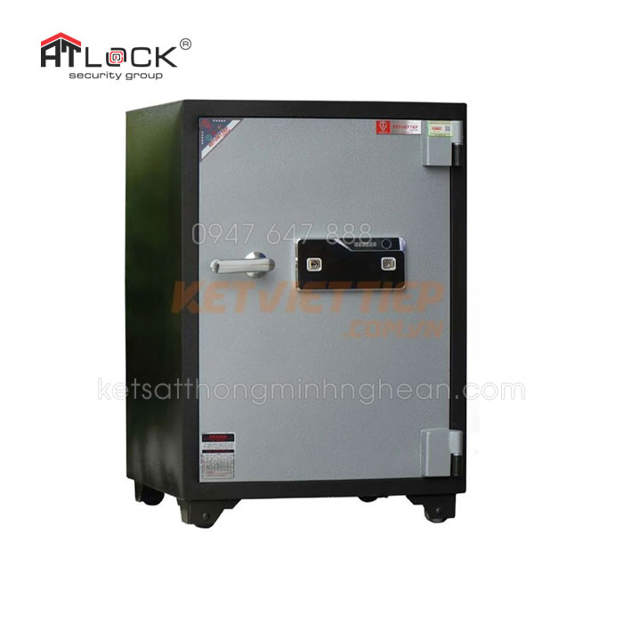 Két sắt Việt Tiệp KVT110VTDT khóa vân tay điện tử