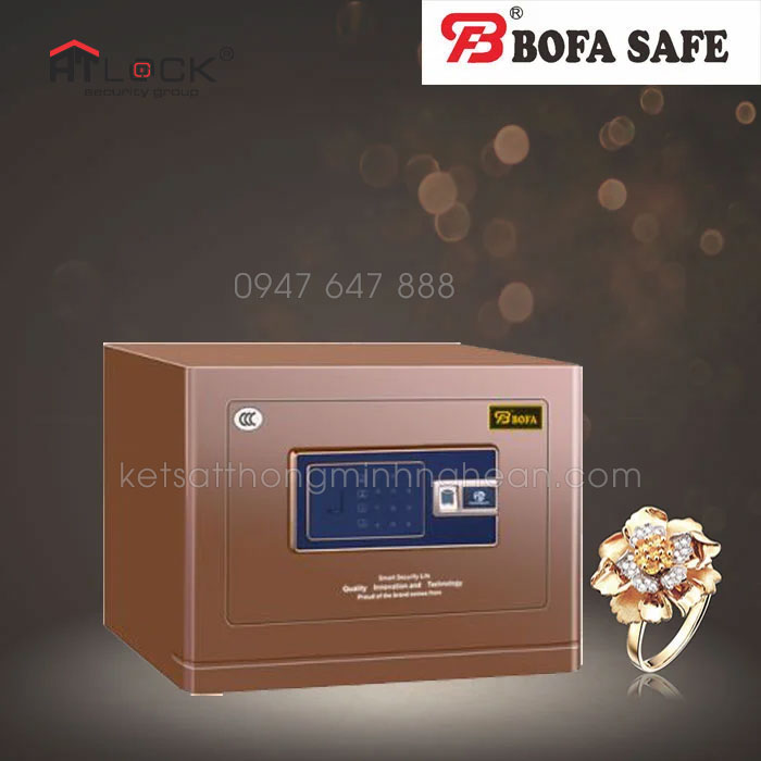 Két sắt Boshang Series BF-V-30BS2 Khóa vân tay